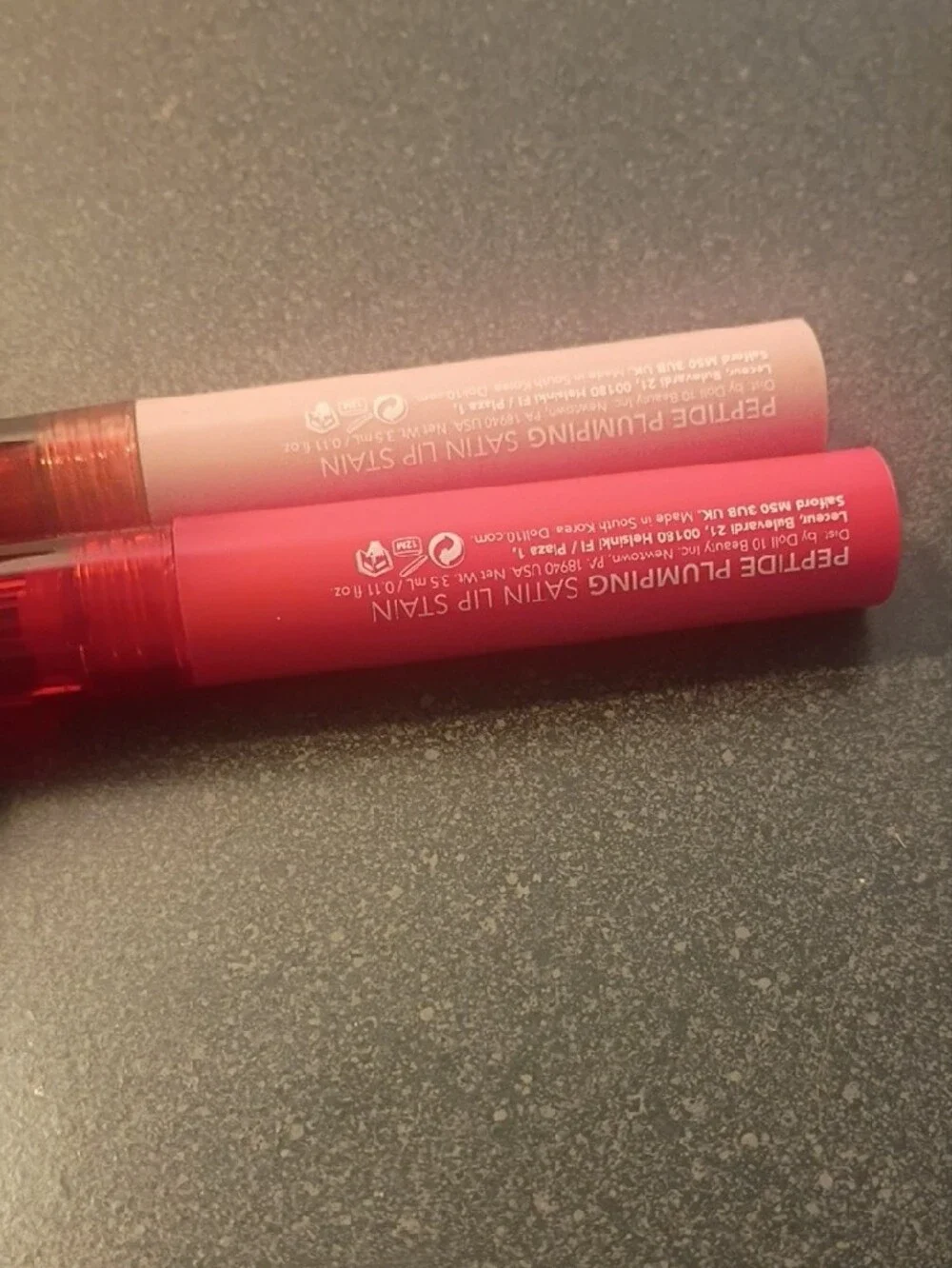 Doll 10 Duo Lip Tint Set in Satin Mocha And Satin Berry